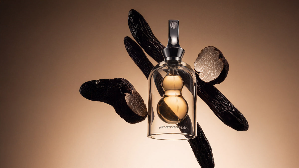 Albâtre Sépia with black truffle and vanilla