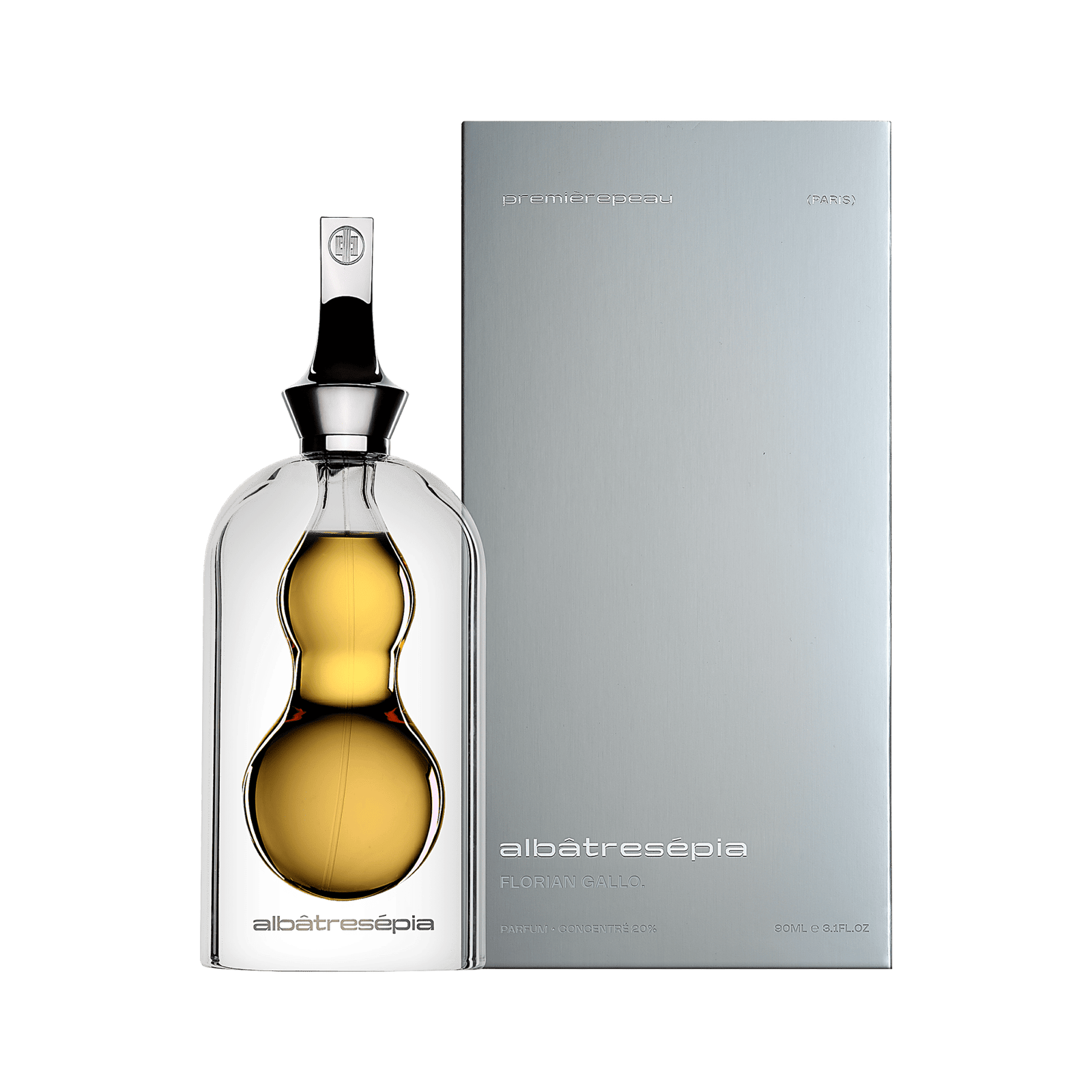 Albatre Sepia 90ml bottle detail