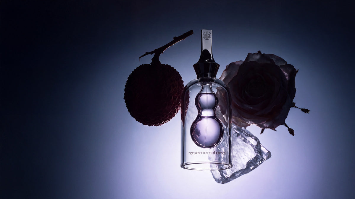 Rose Monotone with lychee, rose and ice