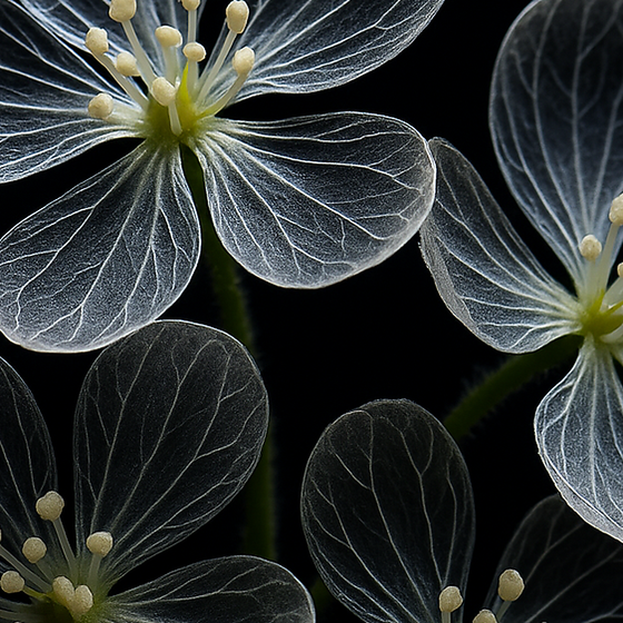 Transparente Blumen perfume ingredient